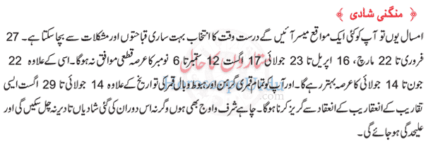 Horoscope In Urdu 2013