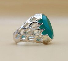 Zamurd Stone Ring