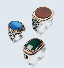 Leo Stones Rings