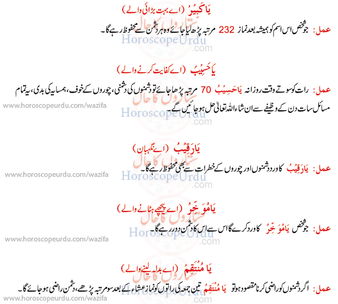 Wazifa For Immediately Enemy