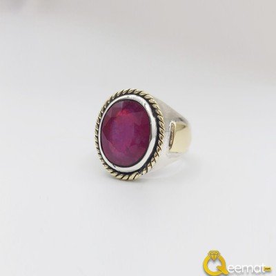 Garnet Stone Ring